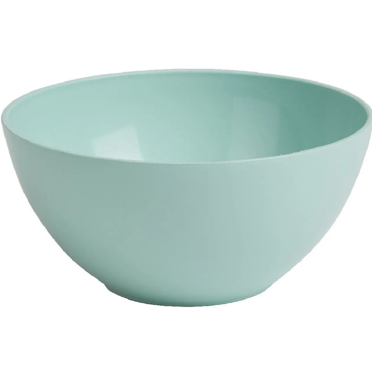 Set de vaisselle 12 pièces plastique uni bleu 4 personnes