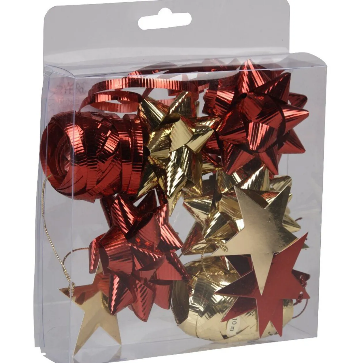 Set pour emballage cadeau noeuds bolducs et étiquettes