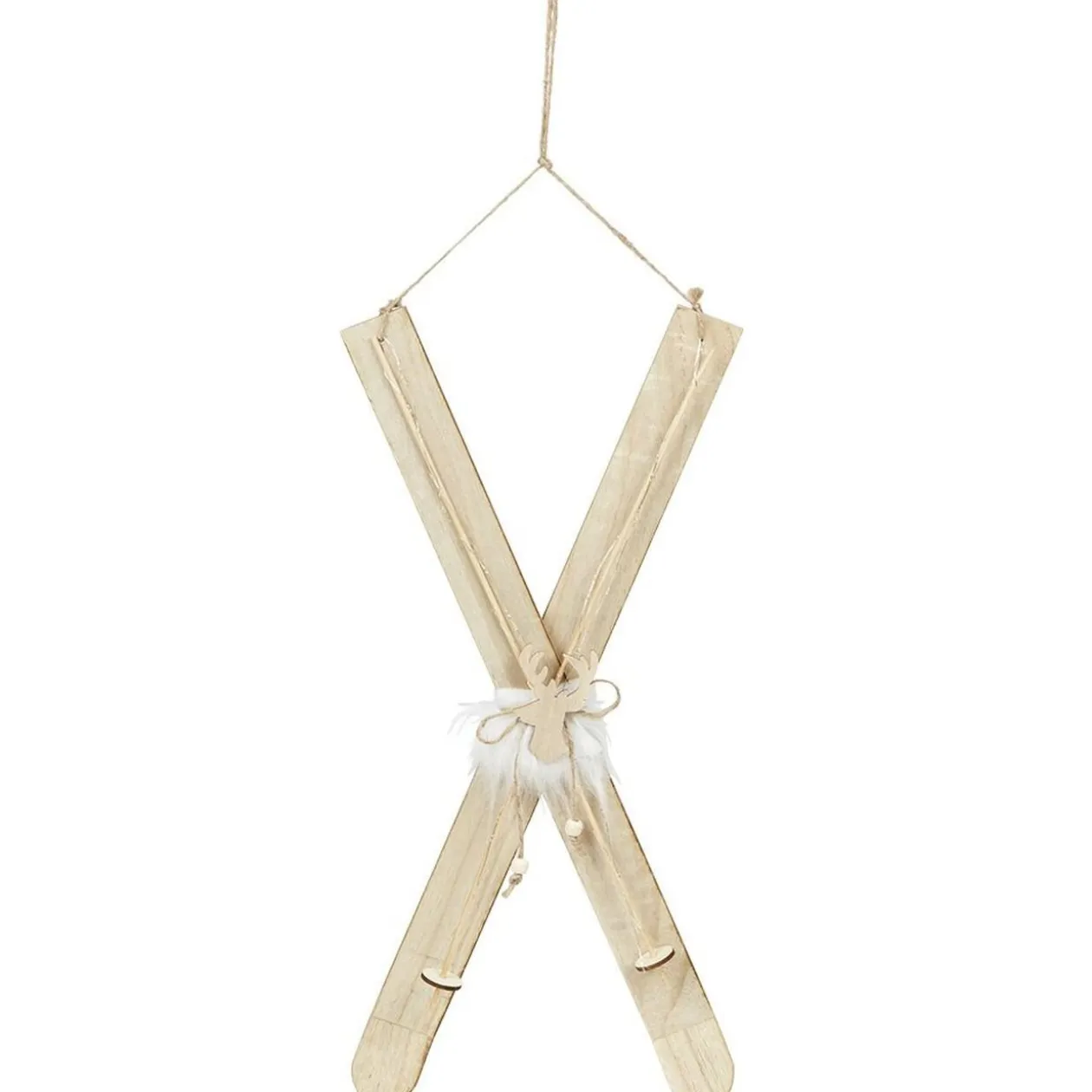 Ski en bois à suspendre, 2 modèles