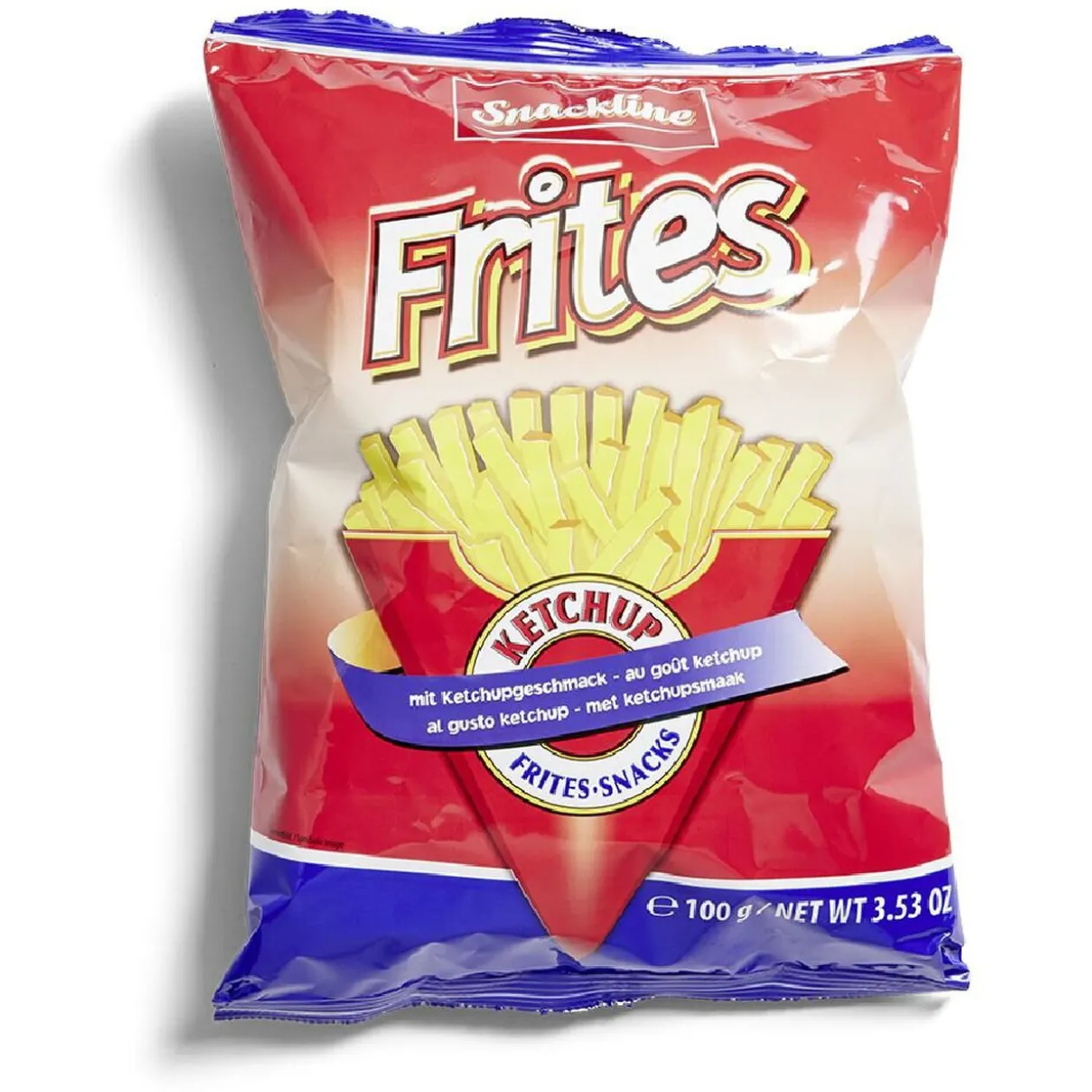 Snacks frites goût ketchup 100gr