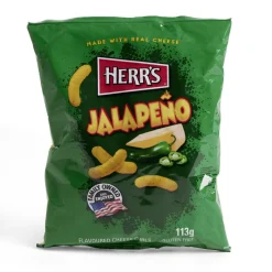 Snacks Herr's Jalapeño saveur fromage épicé 113gr