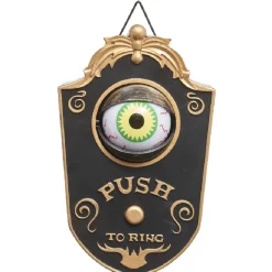 Sonnette de porte oeil qui bouge déco Halloween