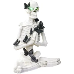 Squelette LED Halloween à poser