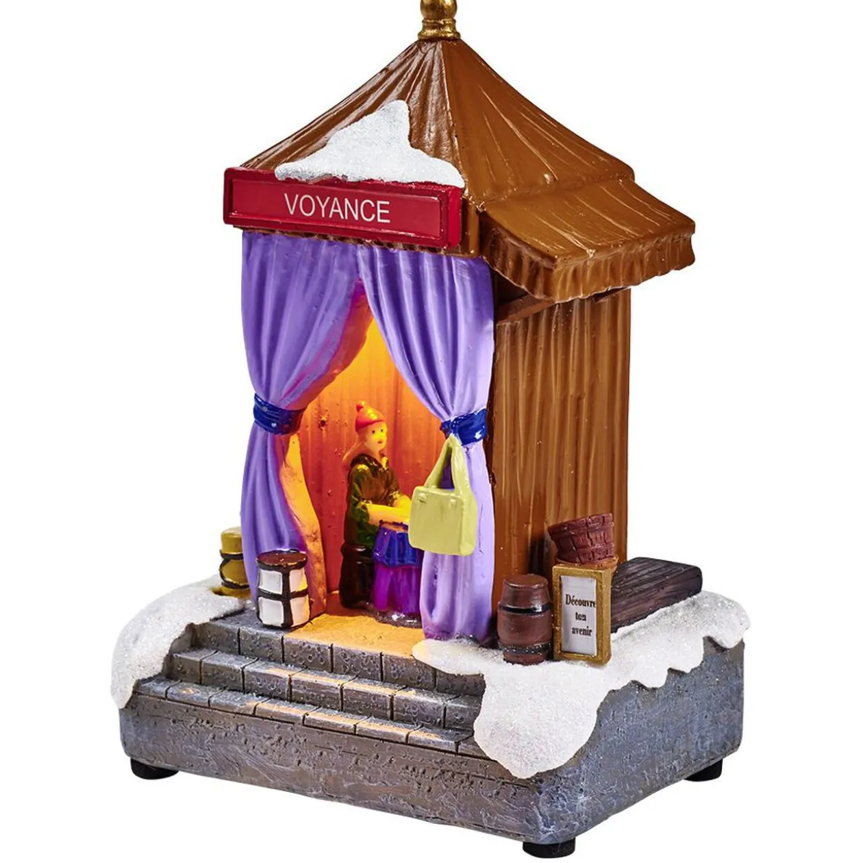 Stand de voyance lumineux Village de Noël