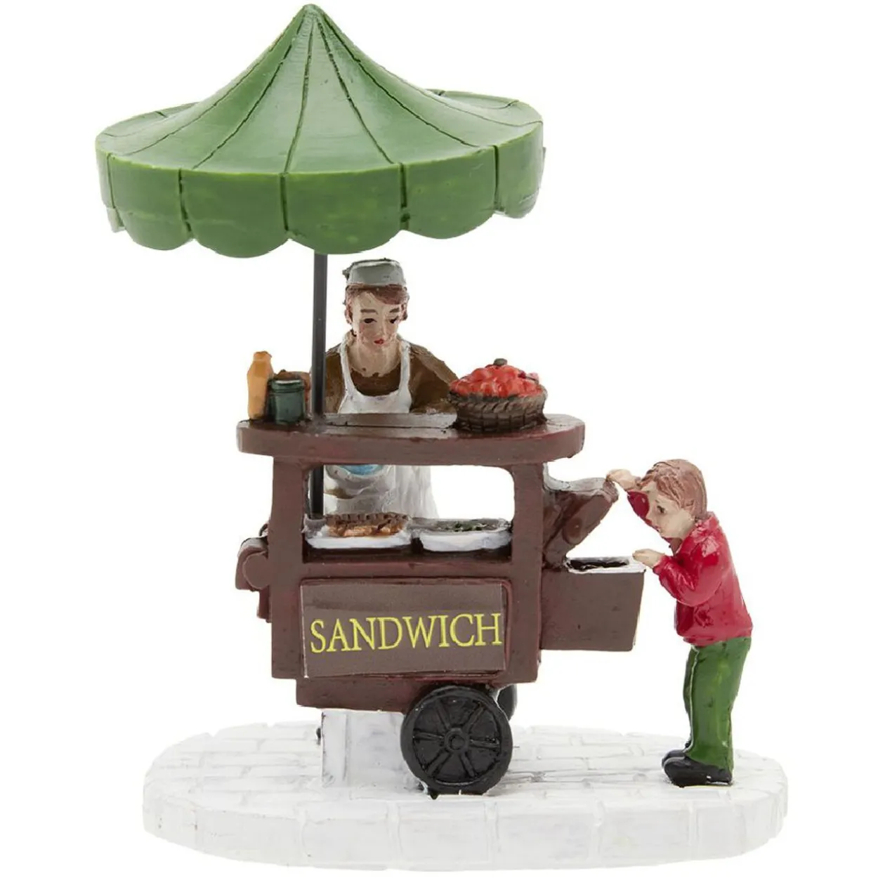 Stand vente de sandwich - Village de Noël