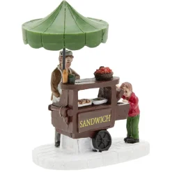 Stand vente de sandwich - Village de Noël