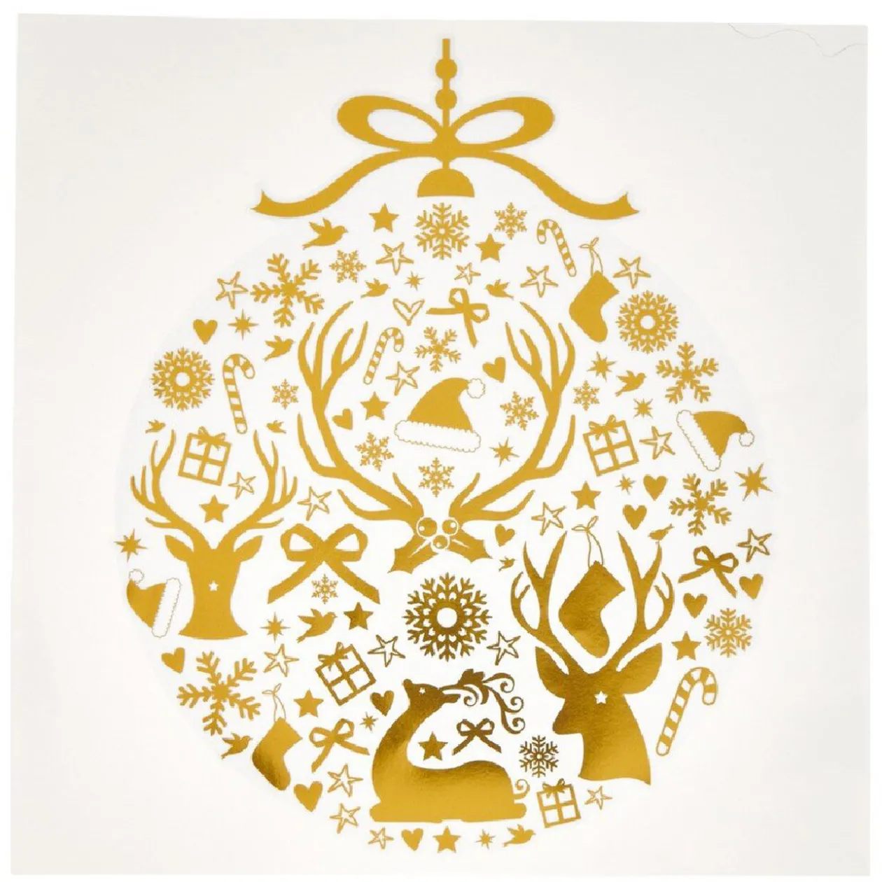 Sticker de Noël pour fenêtre