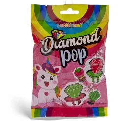 Sucette forme bague x2 fraise et pastèque