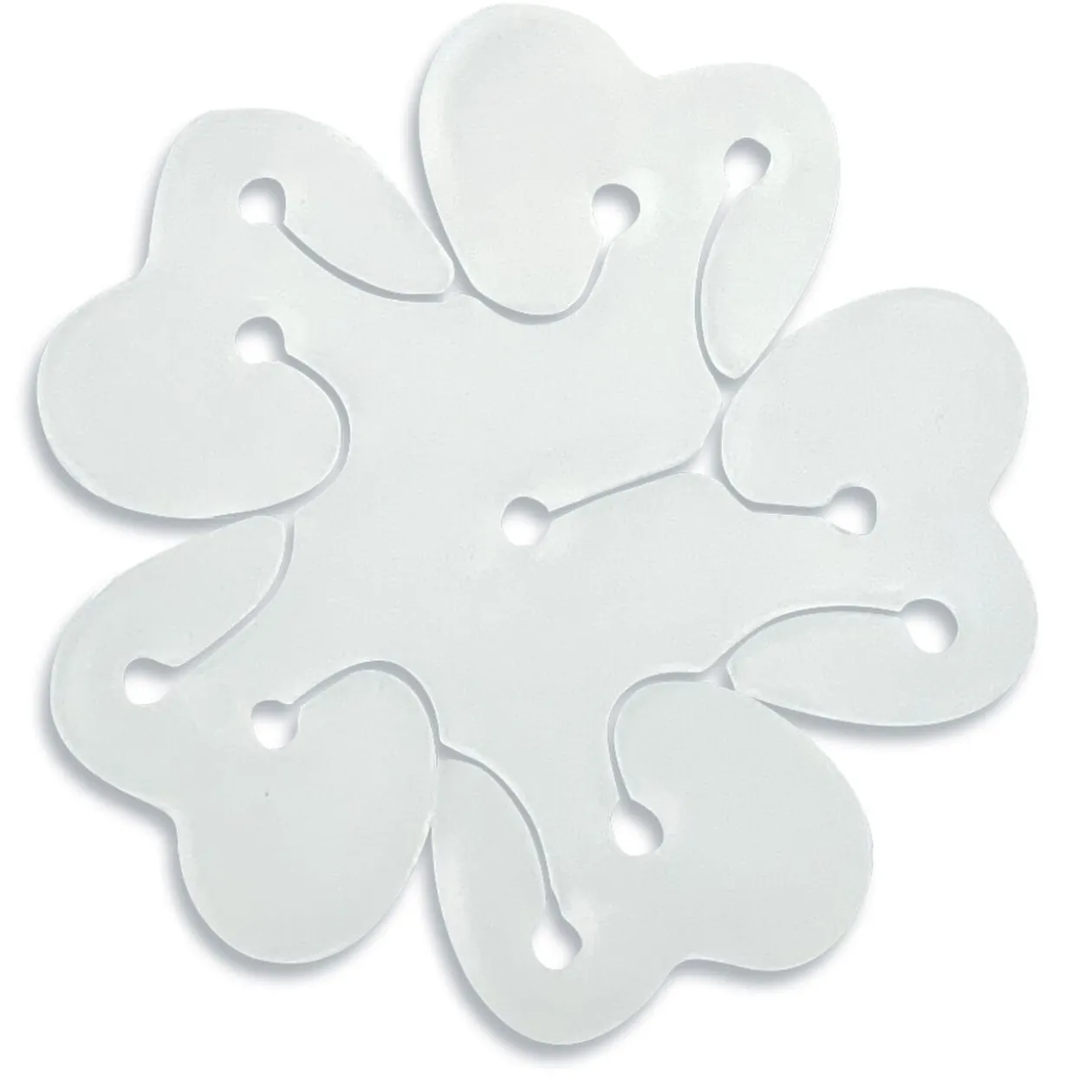 Support ballons forme fleur x5