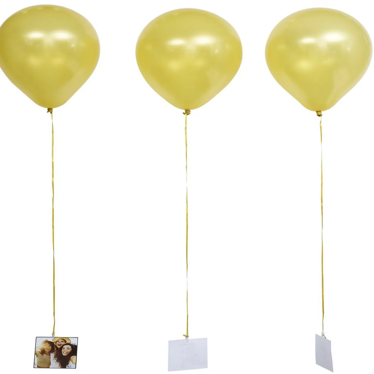 Suspension ballon pour photo x10