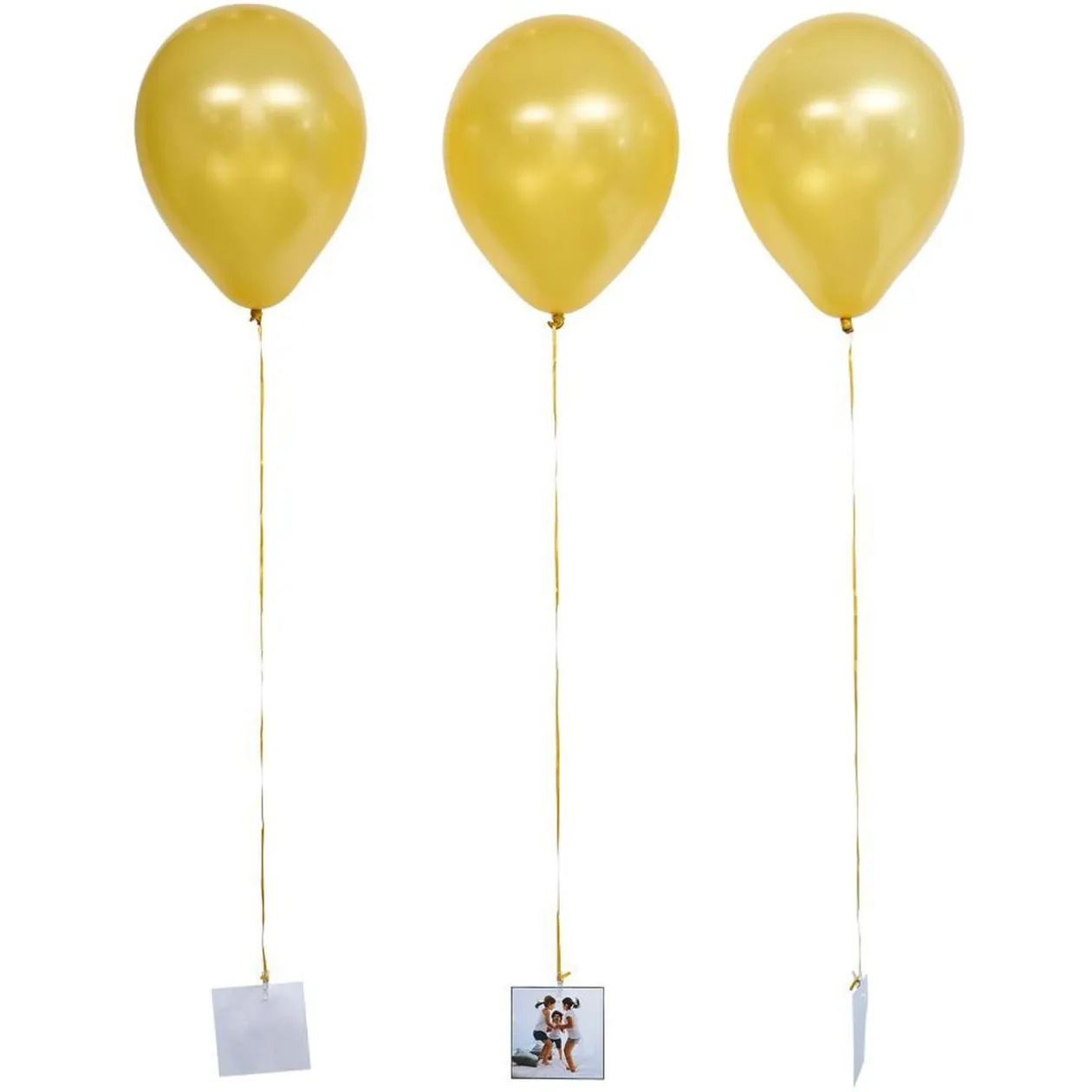 Suspension ballon pour photo x10