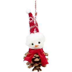 Suspension bonhomme de neige de Noël