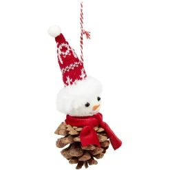 Suspension bonhomme de neige de Noël