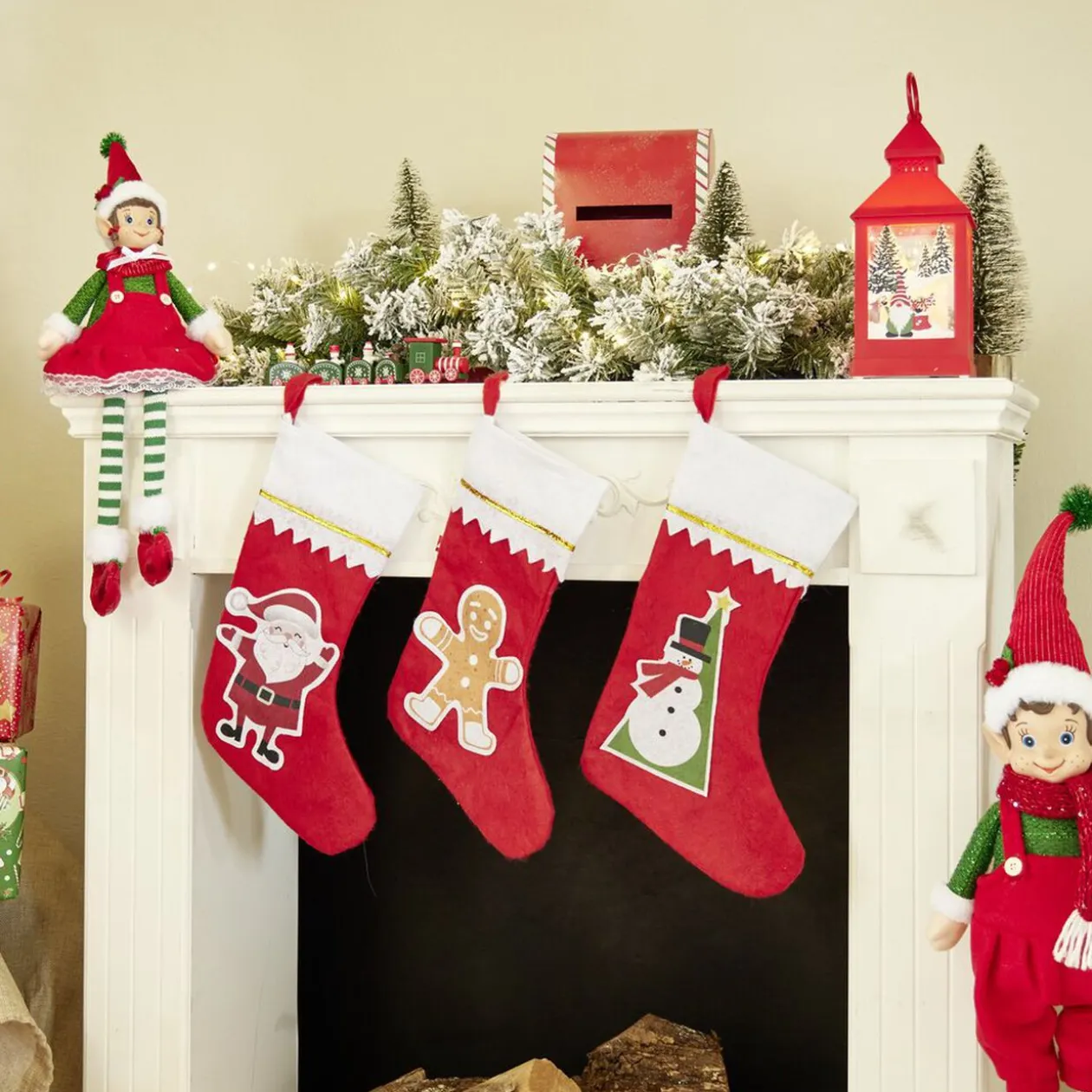 Suspension botte Noël