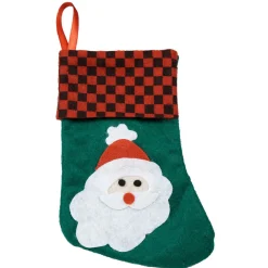 Suspension chaussette de Noël en feutrine x2