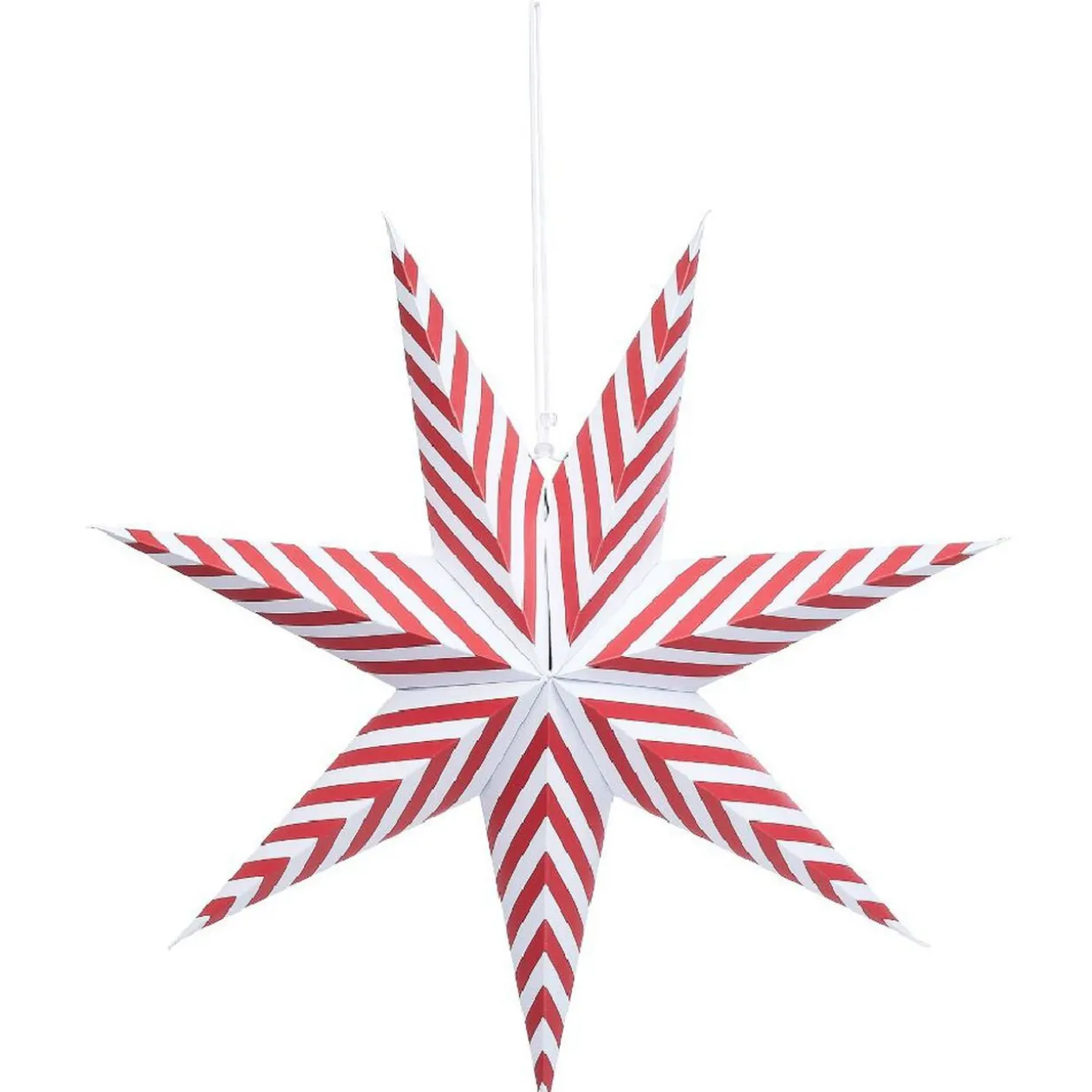 Suspension 3D étoile à suspendre pliable papier 50xH50cm