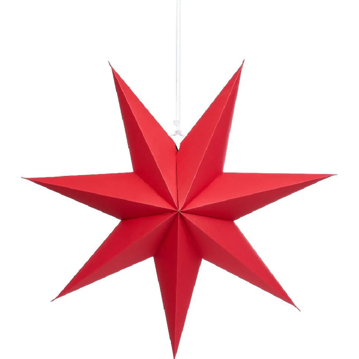 Suspension 3D étoile à suspendre pliable papier 50xH50cm