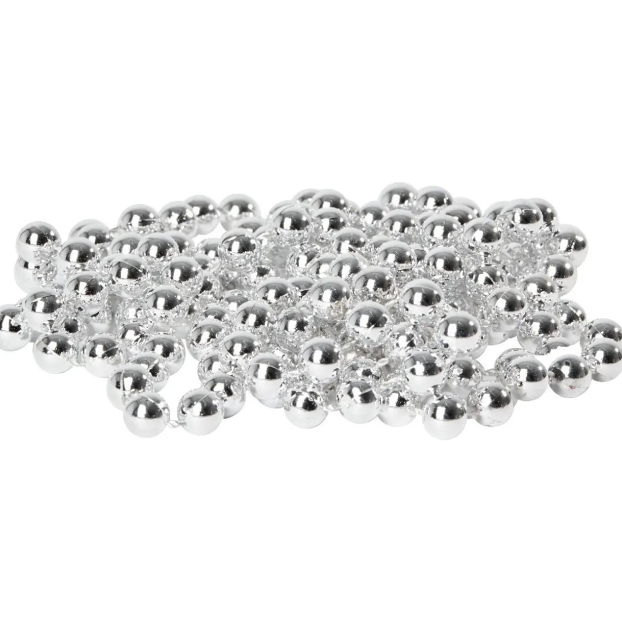 Suspension décoration sapin Noël argentée x30