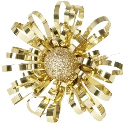 Suspension décoration sapin Noël dorée x30