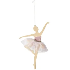 Suspension de Noël danseuse en mdf