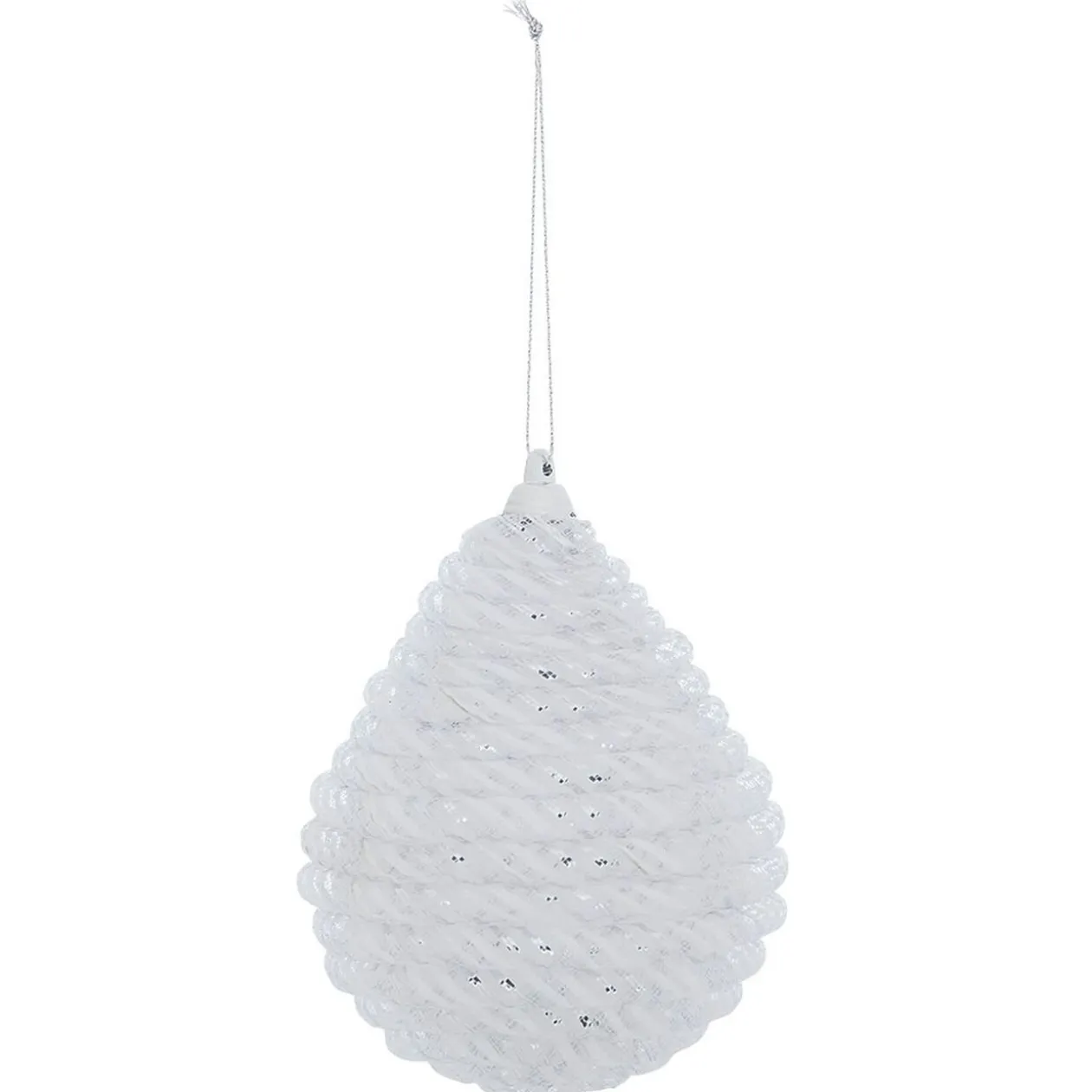 Suspension de Noël décor dentelle