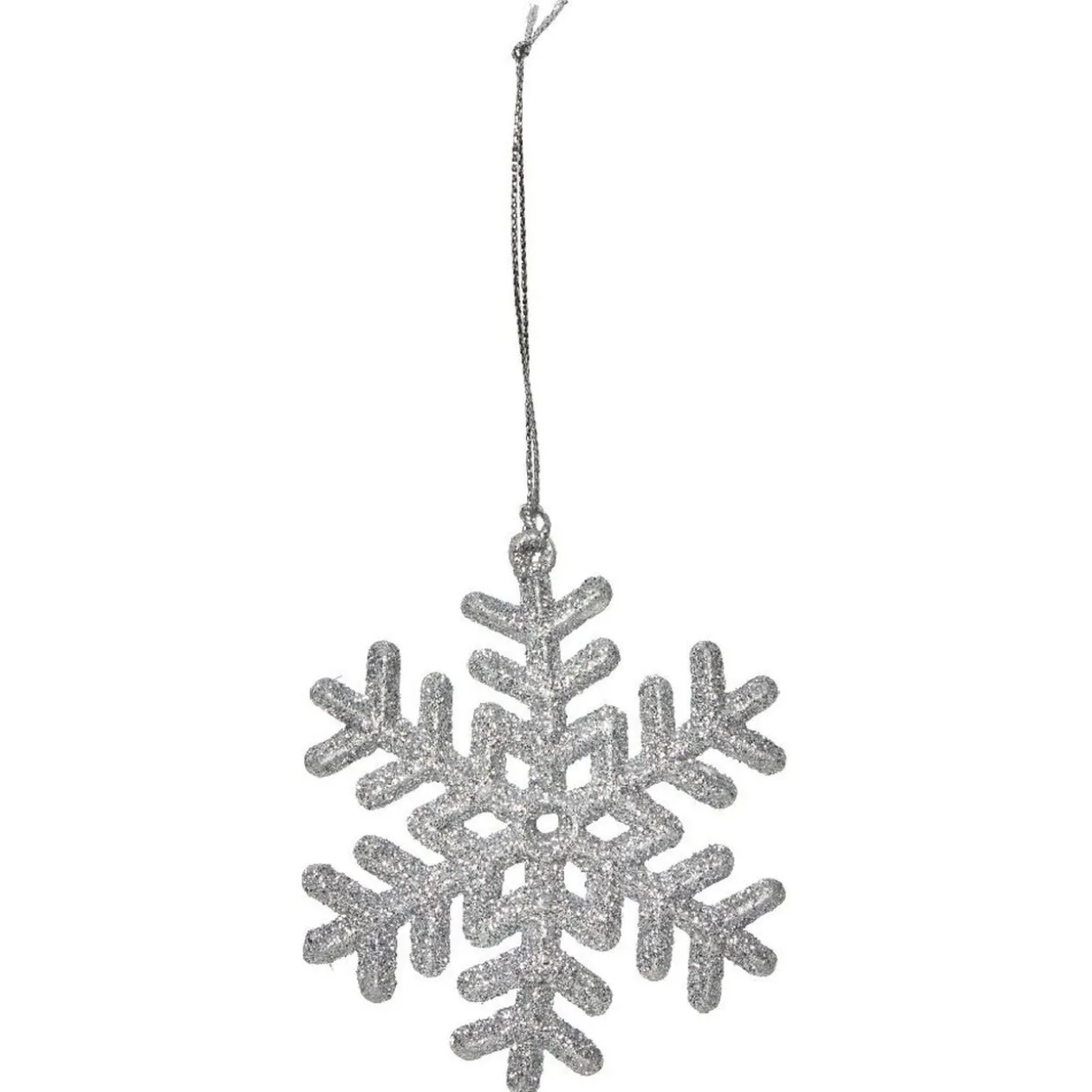 Suspension de Noël Flocon de neige blanc ou gris