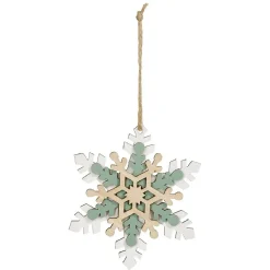 Suspension de Noël flocon esprit scandinave