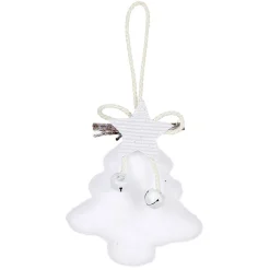 Suspension de Noël forme enneigée