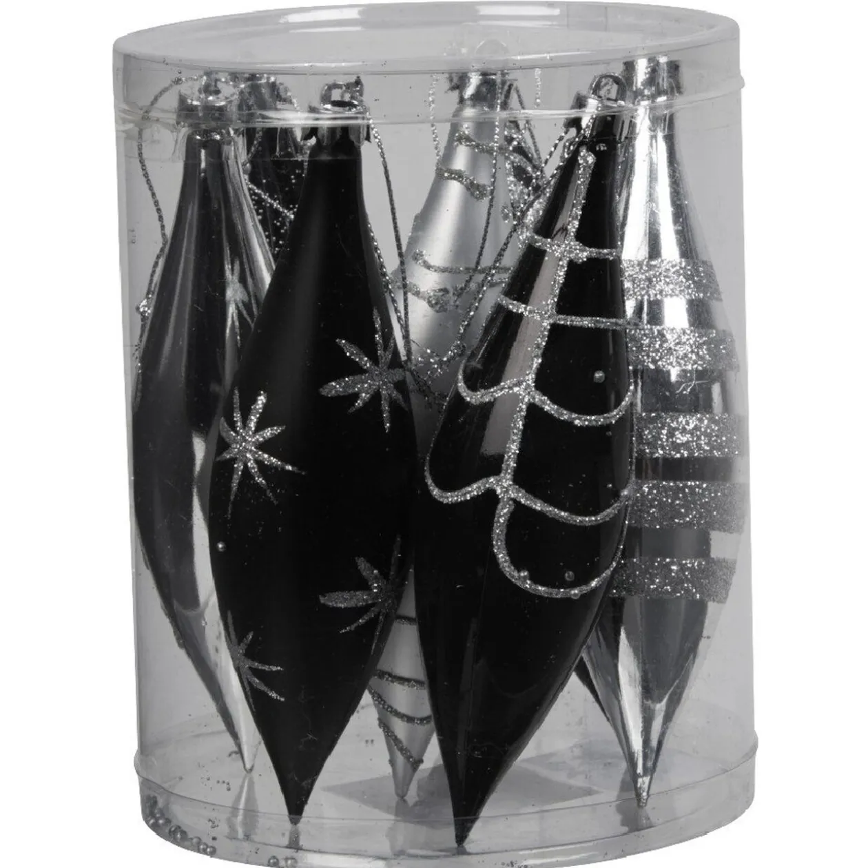 Suspension de Noël forme glaçon x7