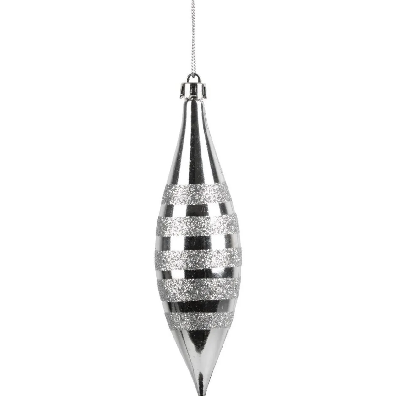 Suspension de Noël forme glaçon x7