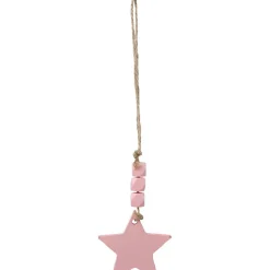 Suspension de Noël forme étoile mdf