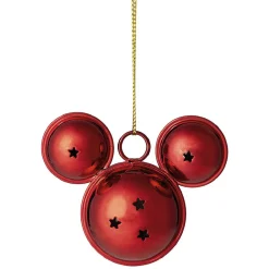 Suspension de Noël Grelot à tête de Mickey