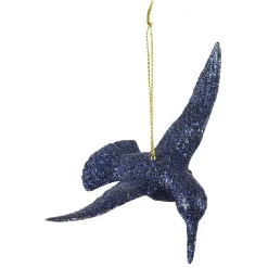 Suspension de Noël Oiseau scintillant