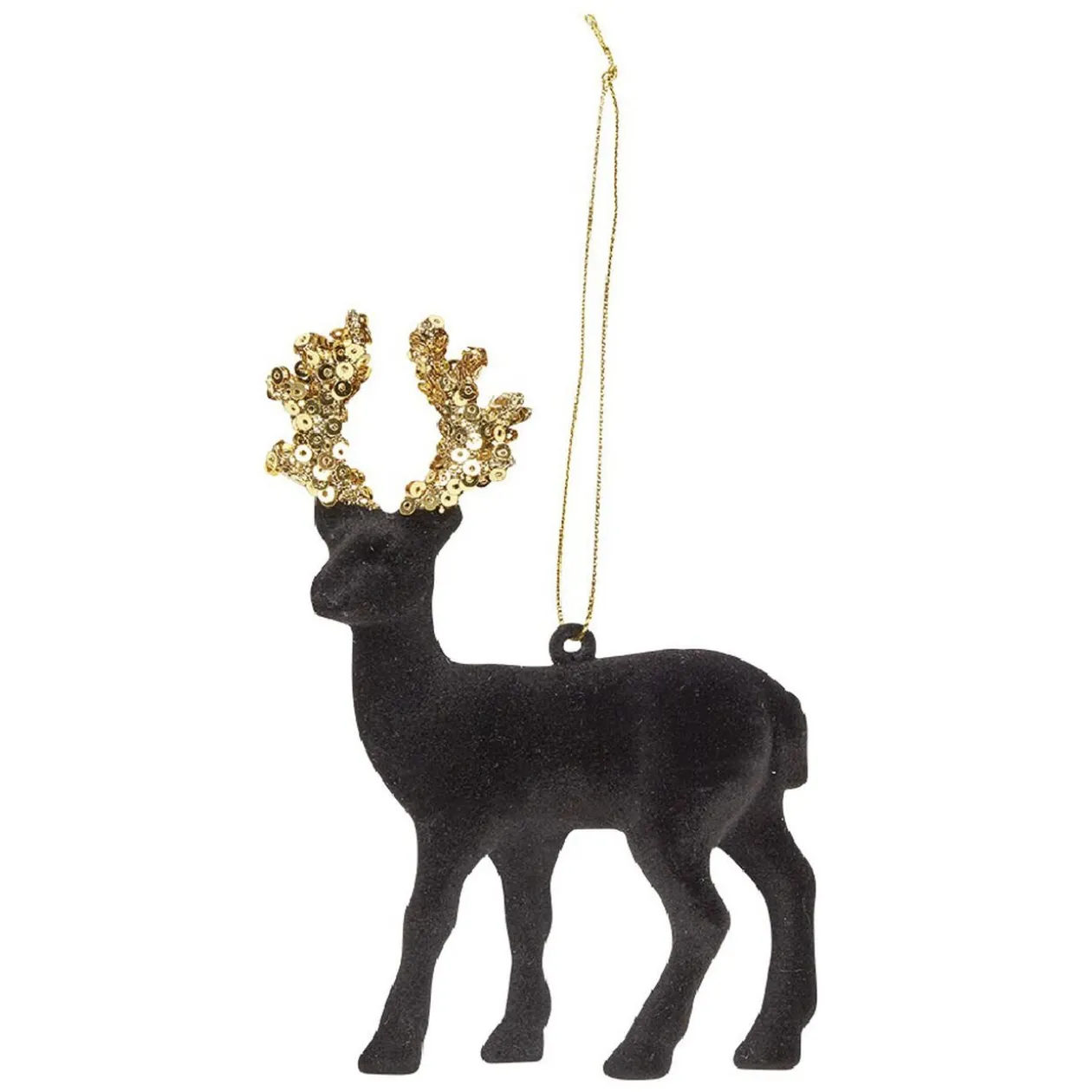 Suspension de Noël Renne en velours