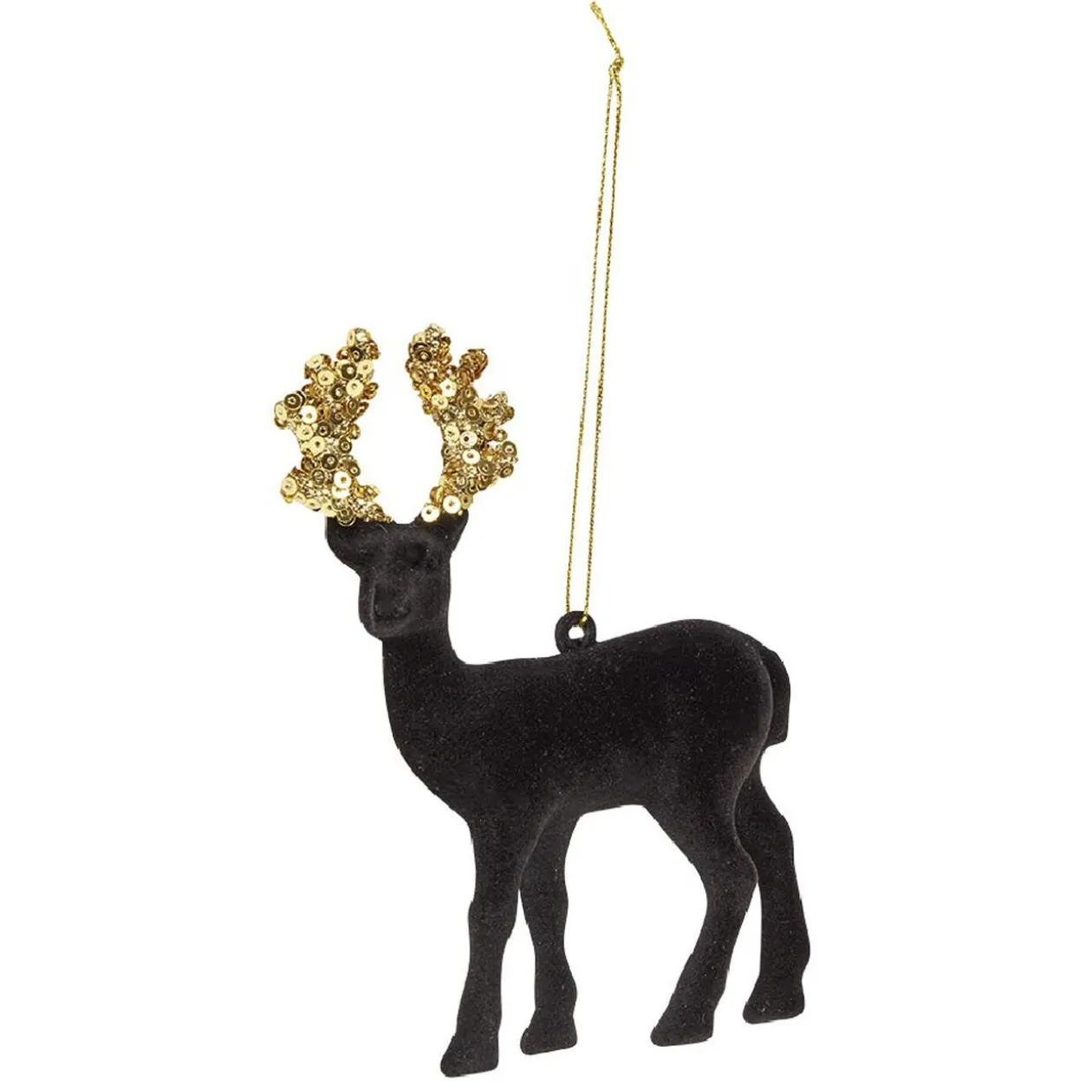 Suspension de Noël Renne en velours