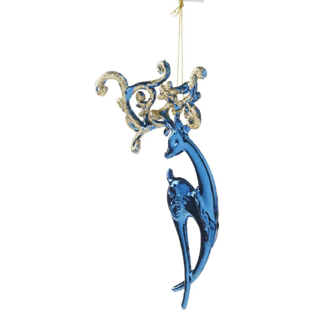 Suspension de Noël Renne pailleté