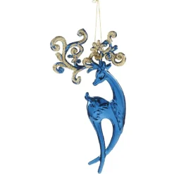 Suspension de Noël Renne pailleté