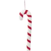 Suspension de Noël Sucre d'orge rouge et blanc H.50 cm