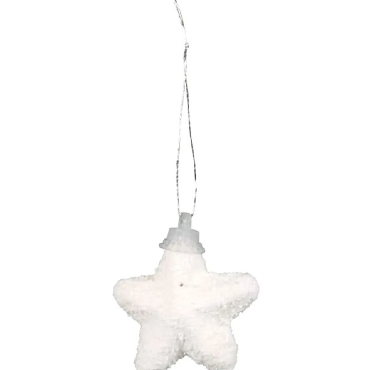 Suspension imitation neige étoile X12