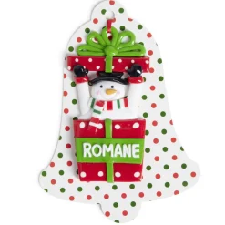 Suspension pour cadeaux de Noël avec prénoms H10,3cm - plusieurs modèles