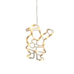 Suspension Père Noël blanc chaud
