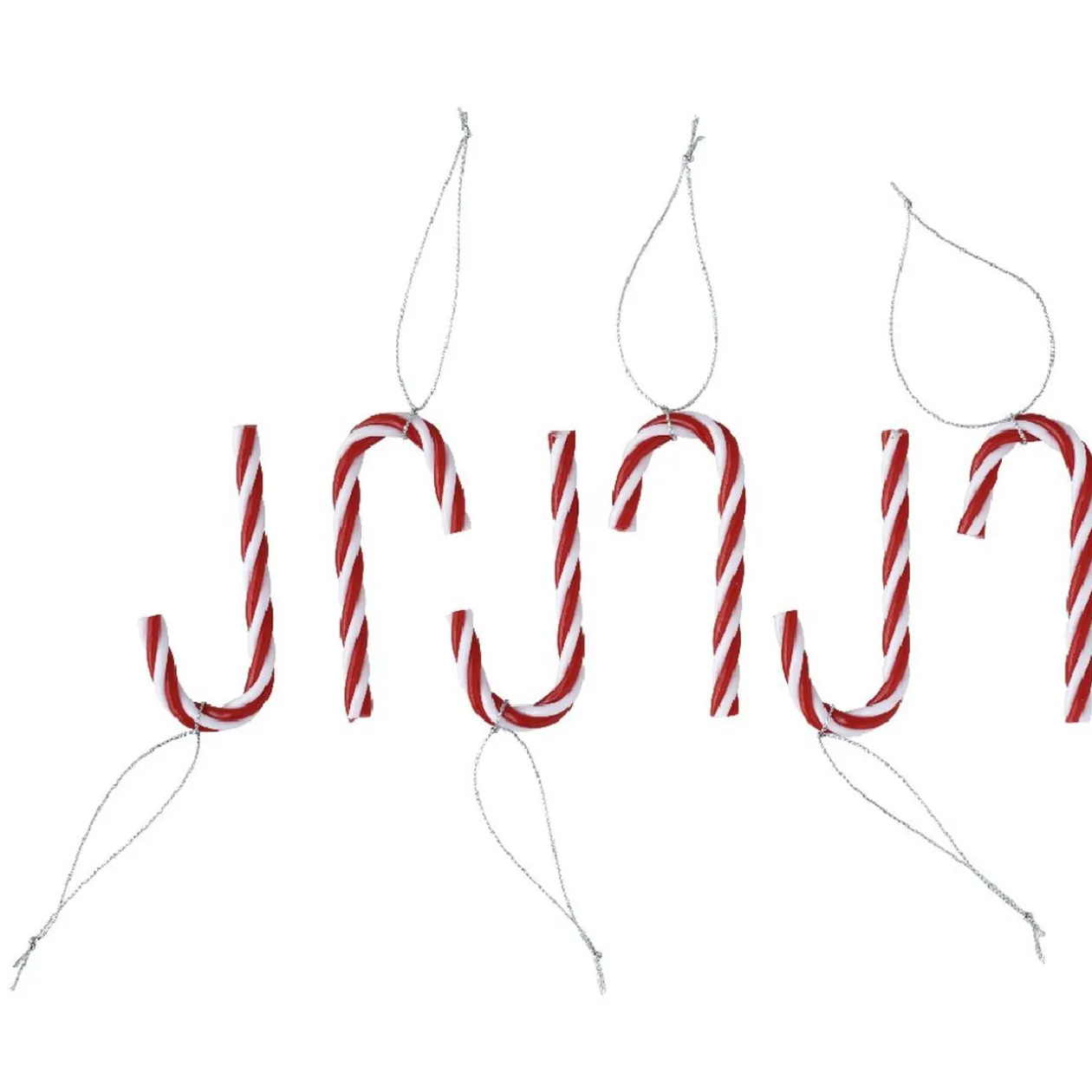 Suspension sucre d'orge blanc rouge x6