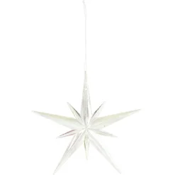 Suspension Étoile de Noël en acrylique iridescent