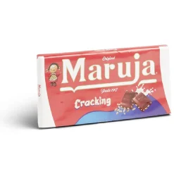 Tablette de chocolat au lait et riz soufflé Maruja 85g