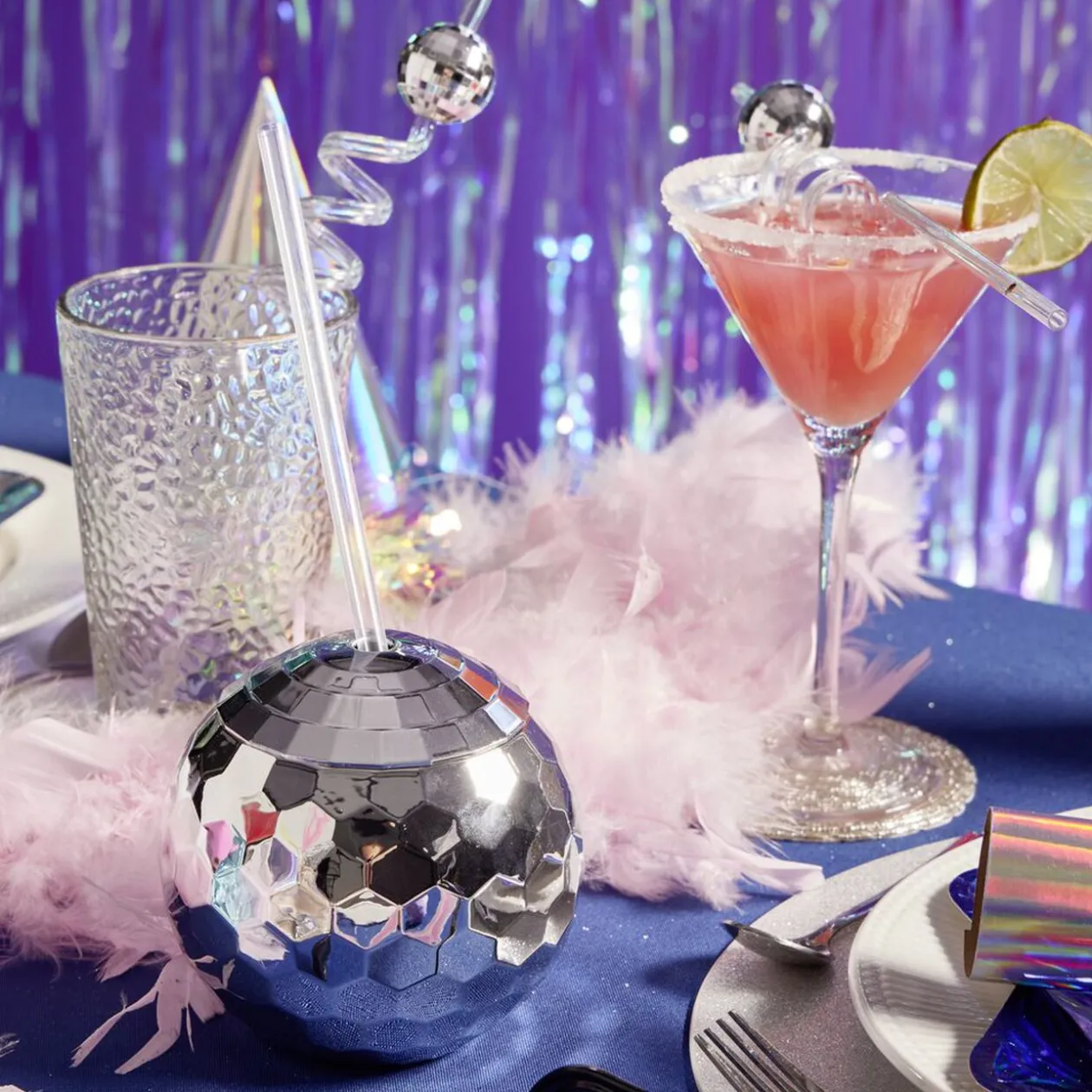 Tasse à siroter disco 3 modèles