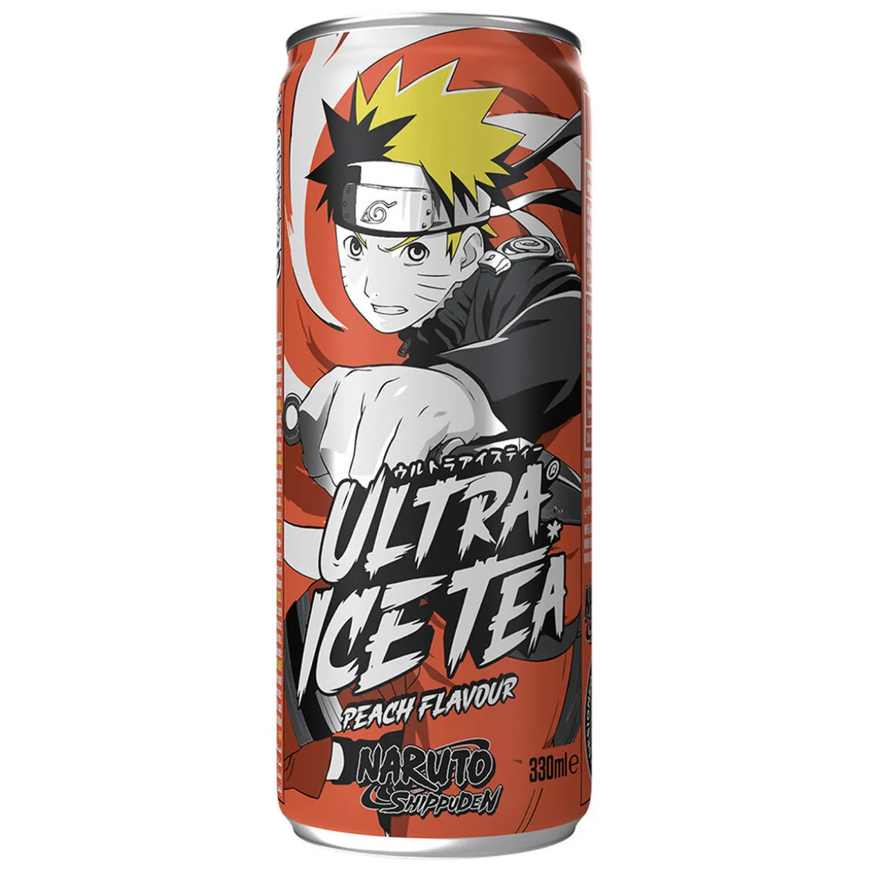 Thé glacé Ultra Ice Tea goût pêche Naruto 330ml