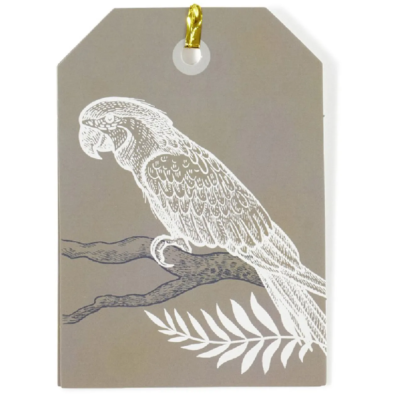 Étiquette pour paquet cadeau Noël Doré Argenté x6