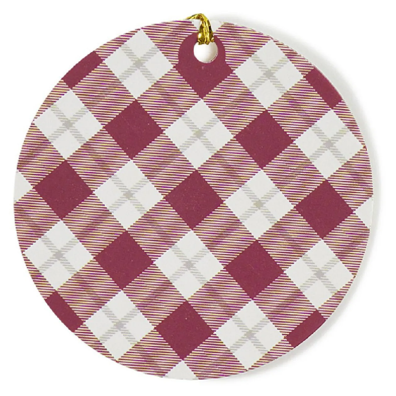 Étiquette pour Paquet cadeau enfant motifs Boule de Noël x6