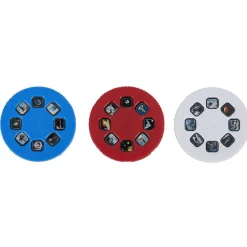 Torche projecteur à piles thème espace