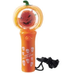 Torche tournoyante Halloween noir orange ou rose